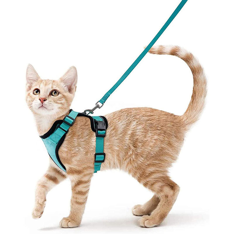Cat Harness - Reflective, Adjustable, Anti-Escape