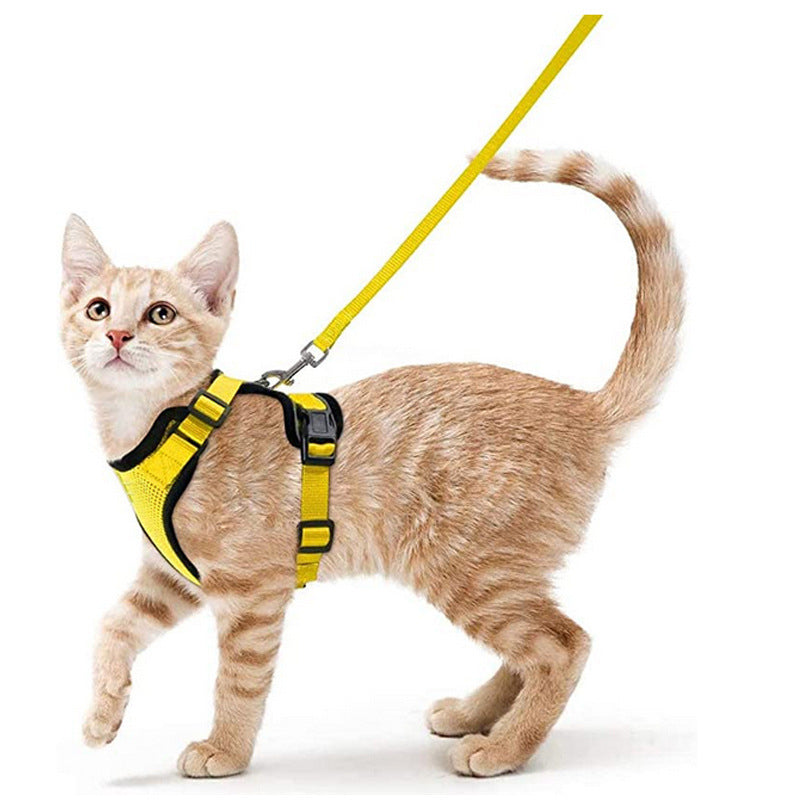 Cat Harness - Reflective, Adjustable, Anti-Escape