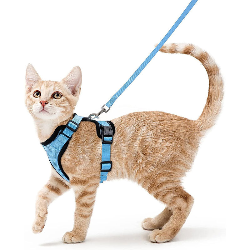 Cat Harness - Reflective, Adjustable, Anti-Escape