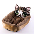 3D Cat House – Miękkie legowisko w kształcie domku