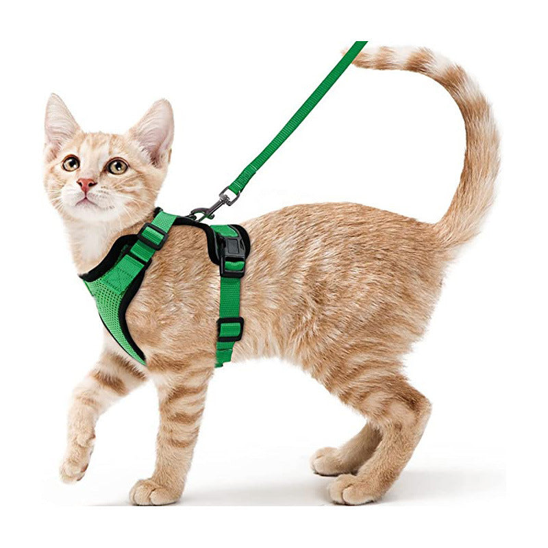 Cat Harness - Reflective, Adjustable, Anti-Escape